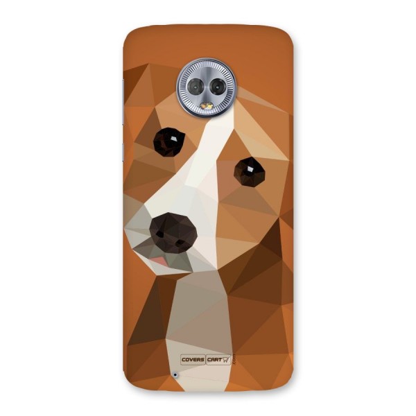 Cute Dog Back Case for Moto G6