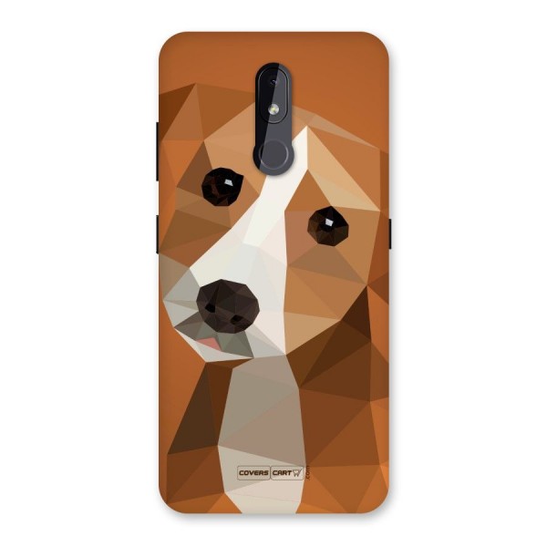 Cute Dog Back Case for Nokia 3.2