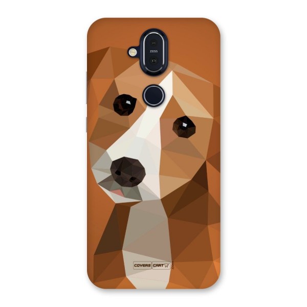 Cute Dog Back Case for Nokia 8.1