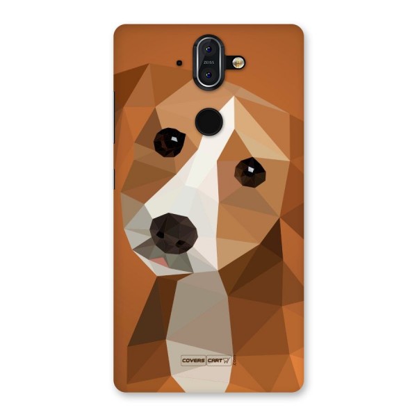 Cute Dog Back Case for Nokia 8 Sirocco