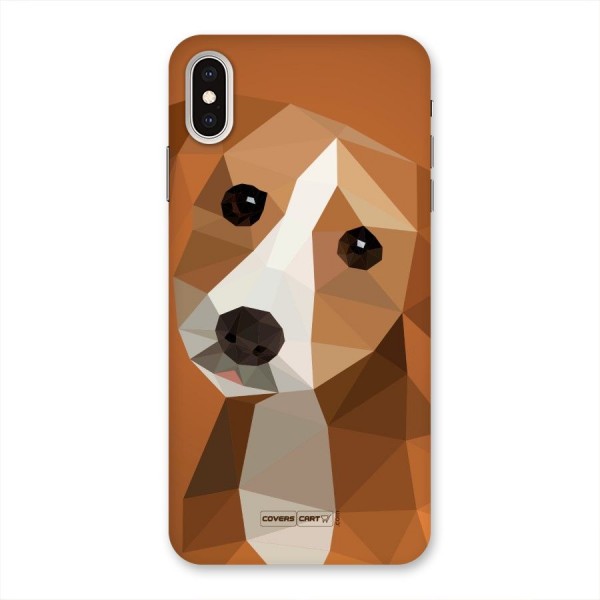 Cute Dog Back Case for iPhone XS Max