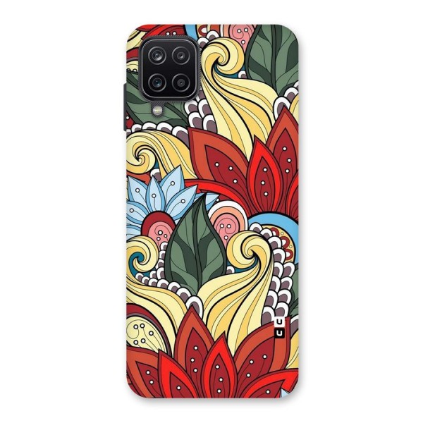 Cute Doodle Back Case for Galaxy A12