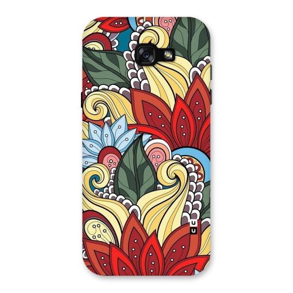 Cute Doodle Back Case for Galaxy A7 (2017)