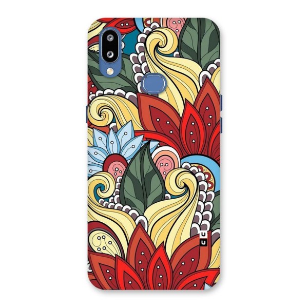 Cute Doodle Back Case for Galaxy M01s