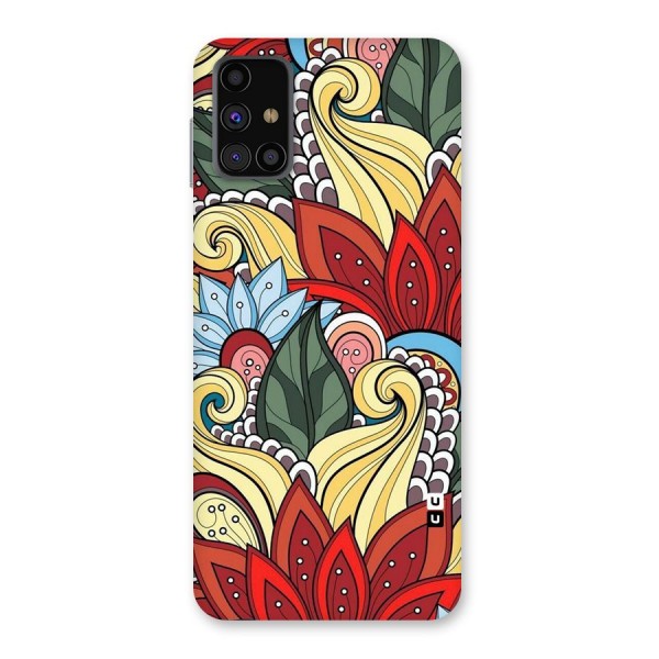 Cute Doodle Back Case for Galaxy M31s