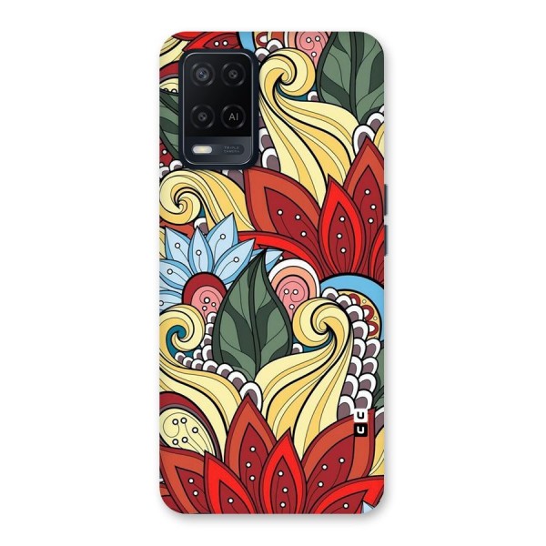 Cute Doodle Back Case for Oppo A54