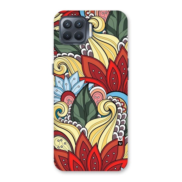 Cute Doodle Back Case for Oppo F17 Pro