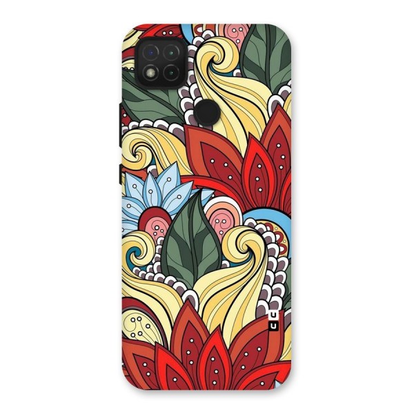 Cute Doodle Back Case for Redmi 9C