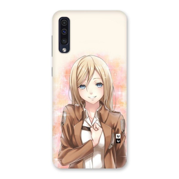 Cute Girl Art Back Case for Galaxy A50