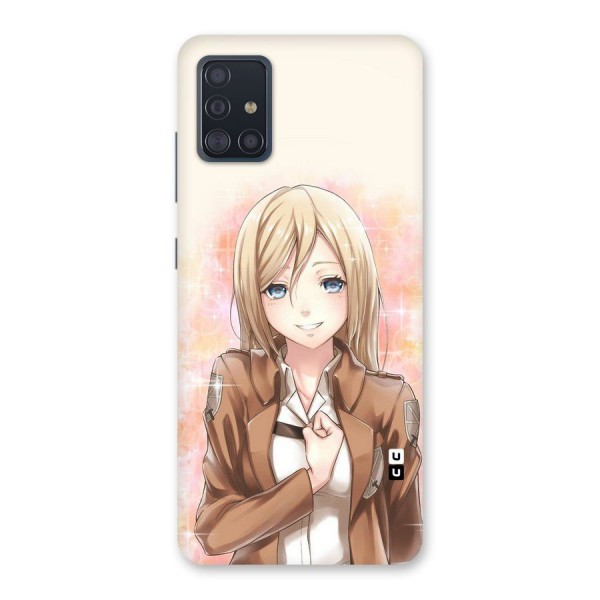 Cute Girl Art Back Case for Galaxy A51