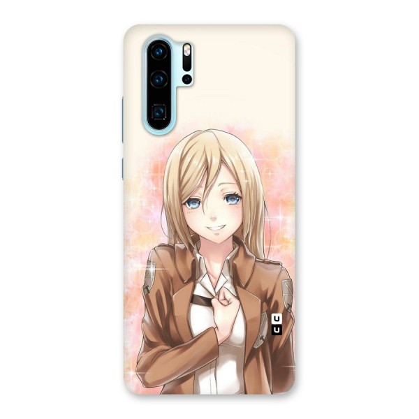 Cute Girl Art Back Case for Huawei P30 Pro