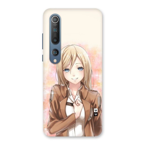 Cute Girl Art Back Case for Mi 10