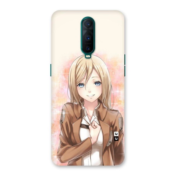 Cute Girl Art Back Case for Oppo R17 Pro