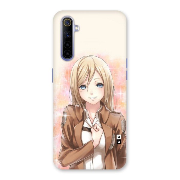 Cute Girl Art Back Case for Realme 6