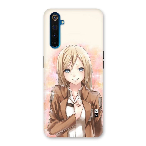 Cute Girl Art Back Case for Realme 6 Pro