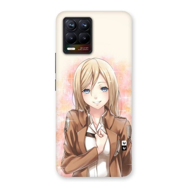 Cute Girl Art Back Case for Realme 8