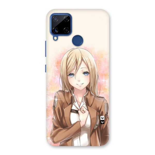 Cute Girl Art Back Case for Realme C12