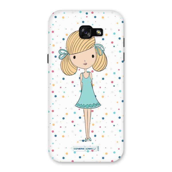 Cute Girl Back Case for Galaxy A7 (2017)