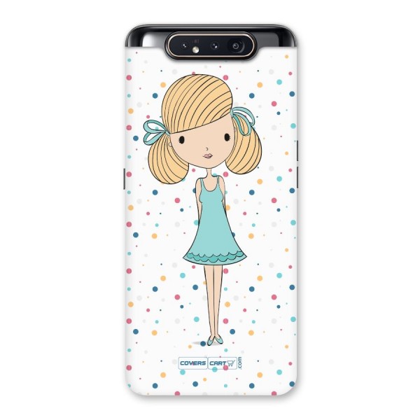 Cute Girl Back Case for Galaxy A80