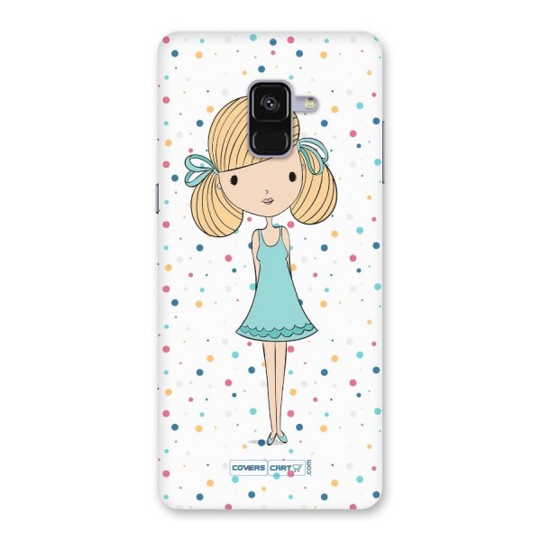 Cute Girl Back Case for Galaxy A8 Plus