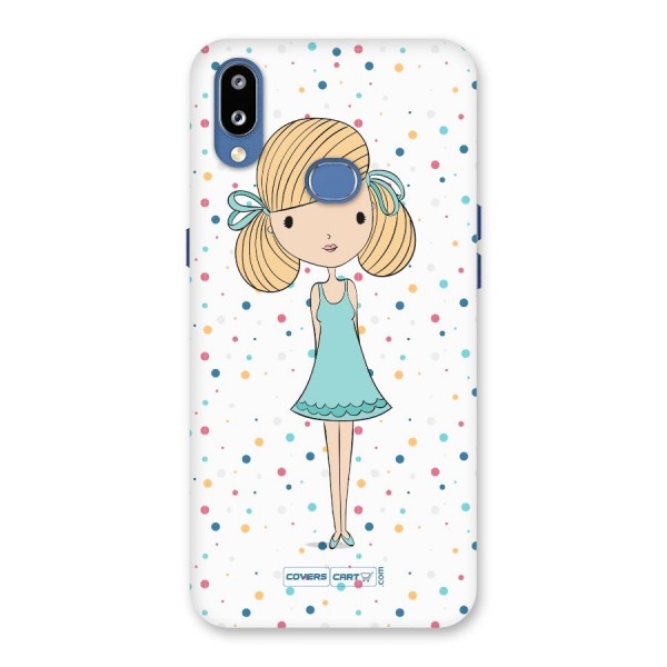 Cute Girl Back Case for Galaxy M01s