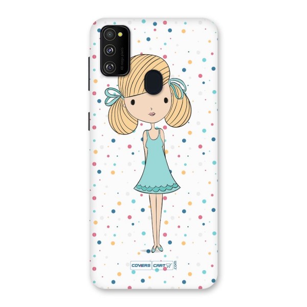 Cute Girl Back Case for Galaxy M21