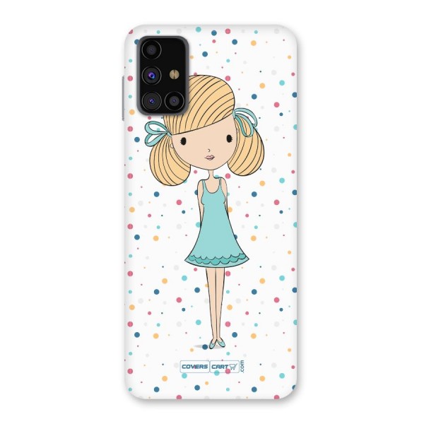 Cute Girl Back Case for Galaxy M31s