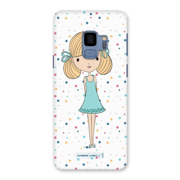 Cute Girl Back Case for Galaxy S9