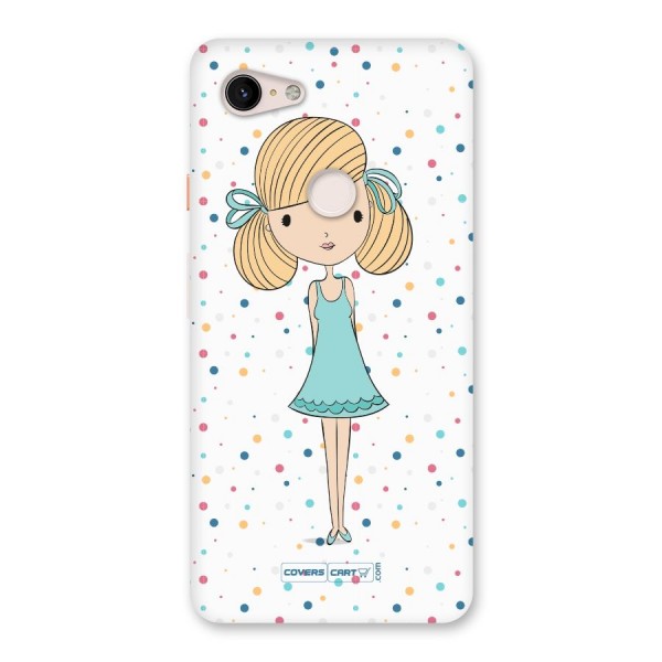 Cute Girl Back Case for Google Pixel 3 XL