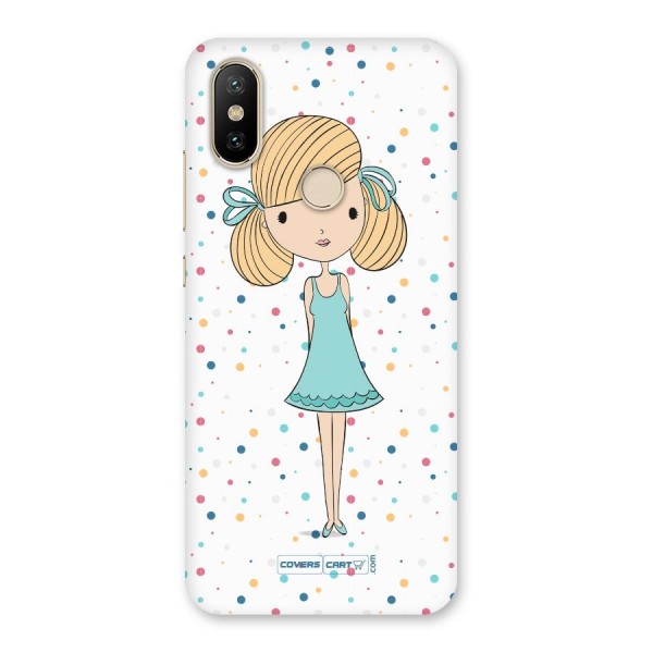 Cute Girl Back Case for Mi A2