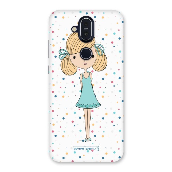 Cute Girl Back Case for Nokia 8.1