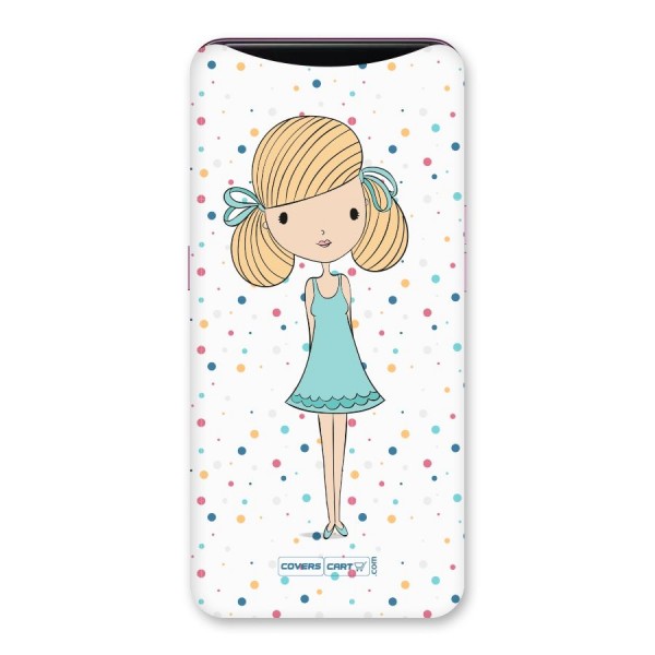 Cute Girl Back Case for Oppo Find X