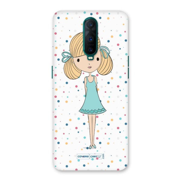 Cute Girl Back Case for Oppo R17 Pro