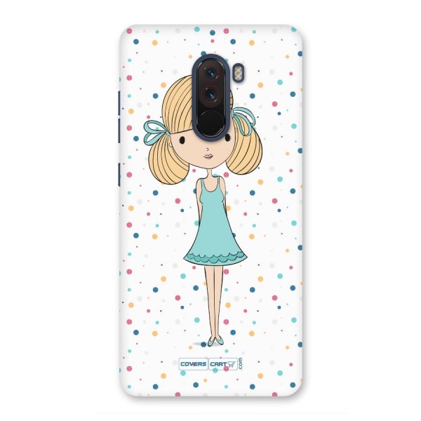 Cute Girl Back Case for Poco F1