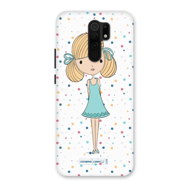 Cute Girl Back Case for Redmi 9 Prime