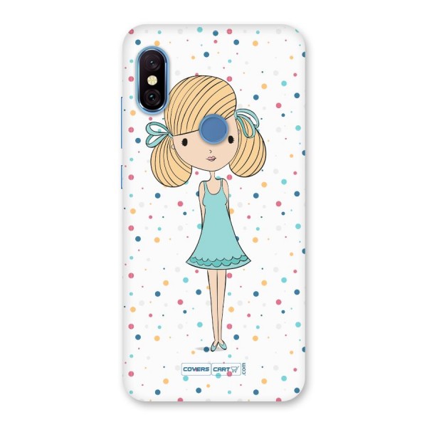 Cute Girl Back Case for Redmi Note 6 Pro