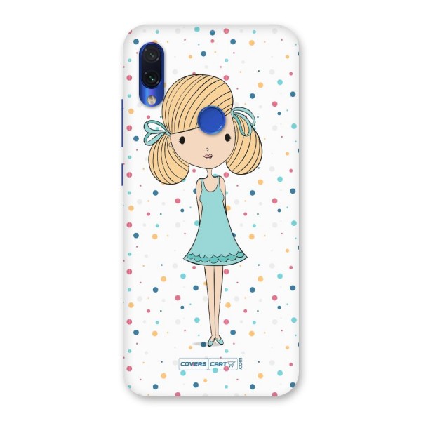 Cute Girl Back Case for Redmi Note 7