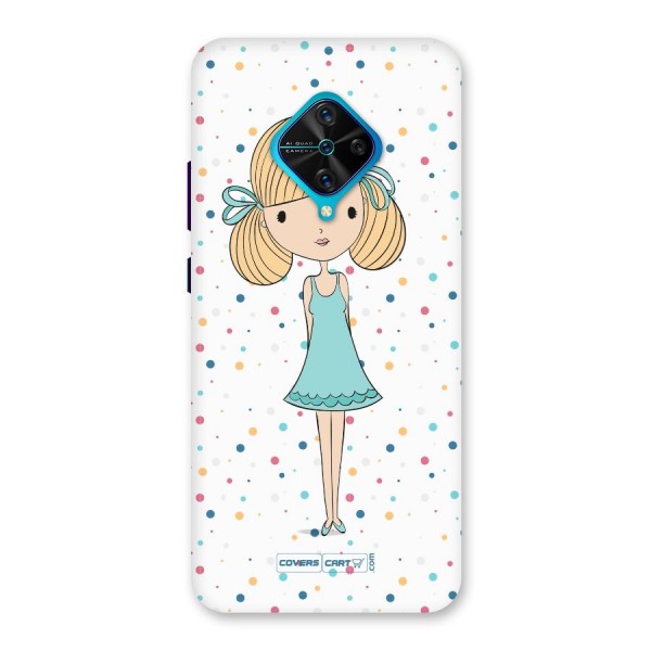 Cute Girl Back Case for Vivo S1 Pro