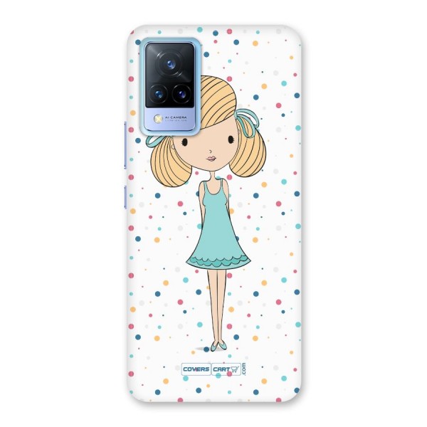 Cute Girl Back Case for Vivo V21 5G