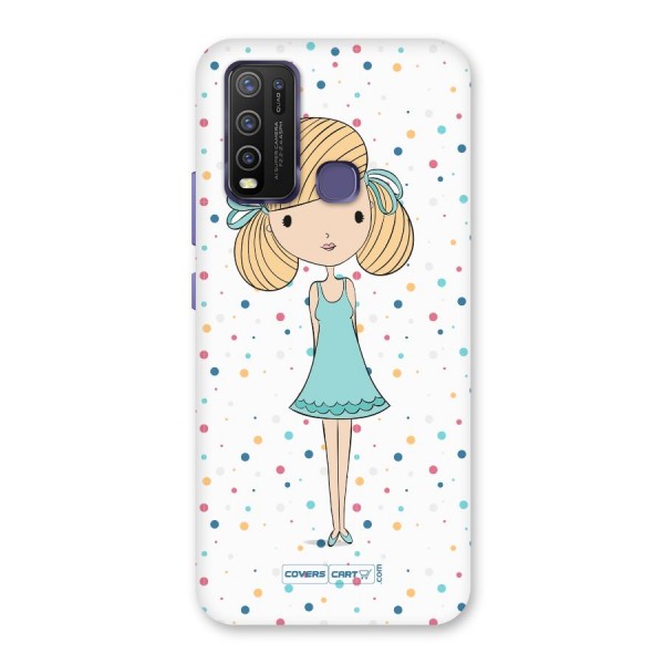 Cute Girl Back Case for Vivo Y30