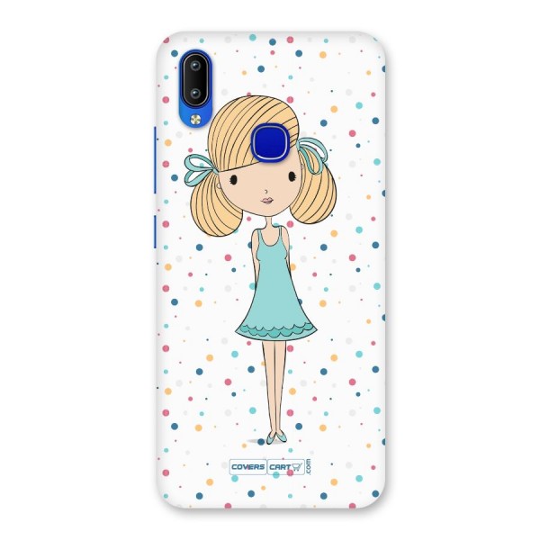 Cute Girl Back Case for Vivo Y91