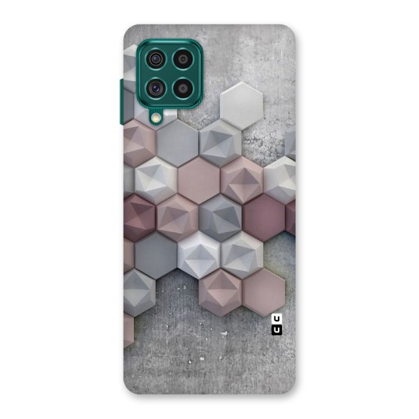 Cute Hexagonal Pattern Back Case for Galaxy F62