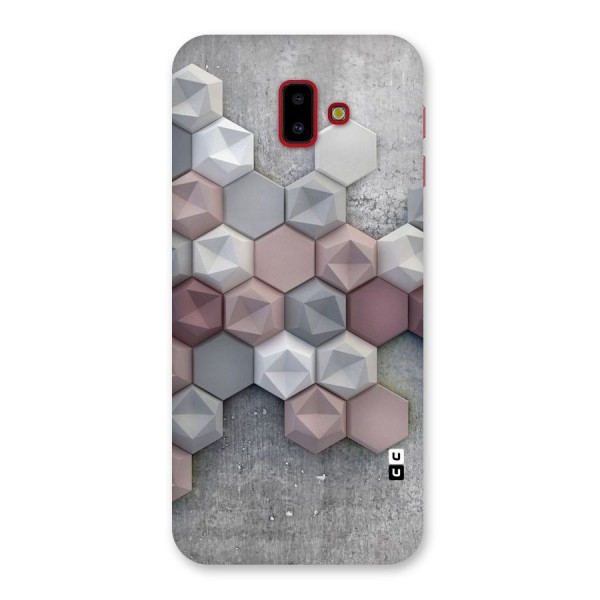 Cute Hexagonal Pattern Back Case for Galaxy J6 Plus