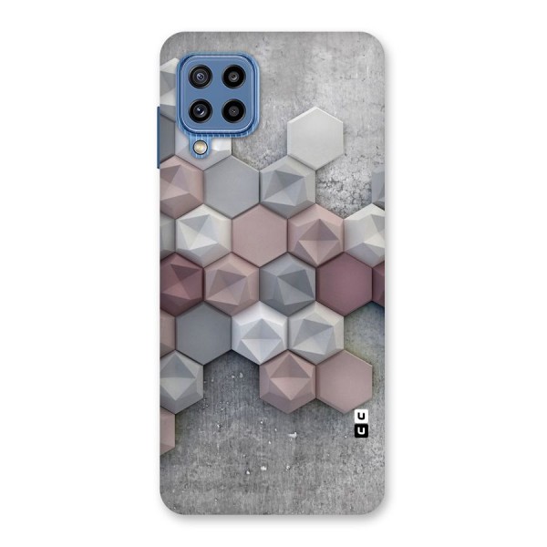 Cute Hexagonal Pattern Back Case for Galaxy M32