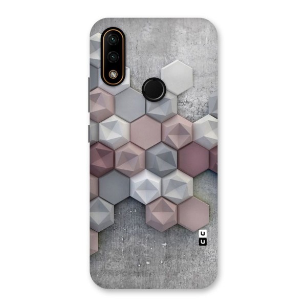 Cute Hexagonal Pattern Back Case for Lenovo A6 Note