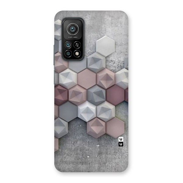 Cute Hexagonal Pattern Back Case for Mi 10T 5G