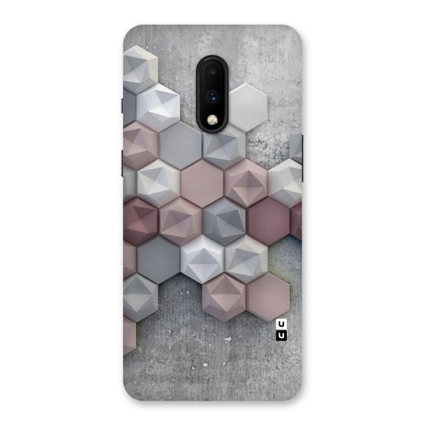 Cute Hexagonal Pattern Back Case for OnePlus 7