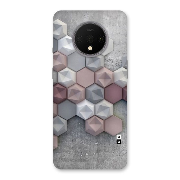 Cute Hexagonal Pattern Back Case for OnePlus 7T