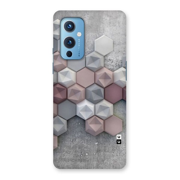 Cute Hexagonal Pattern Back Case for OnePlus 9