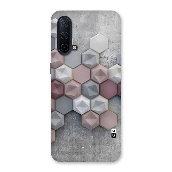 Cute Hexagonal Pattern Back Case for OnePlus Nord CE 5G